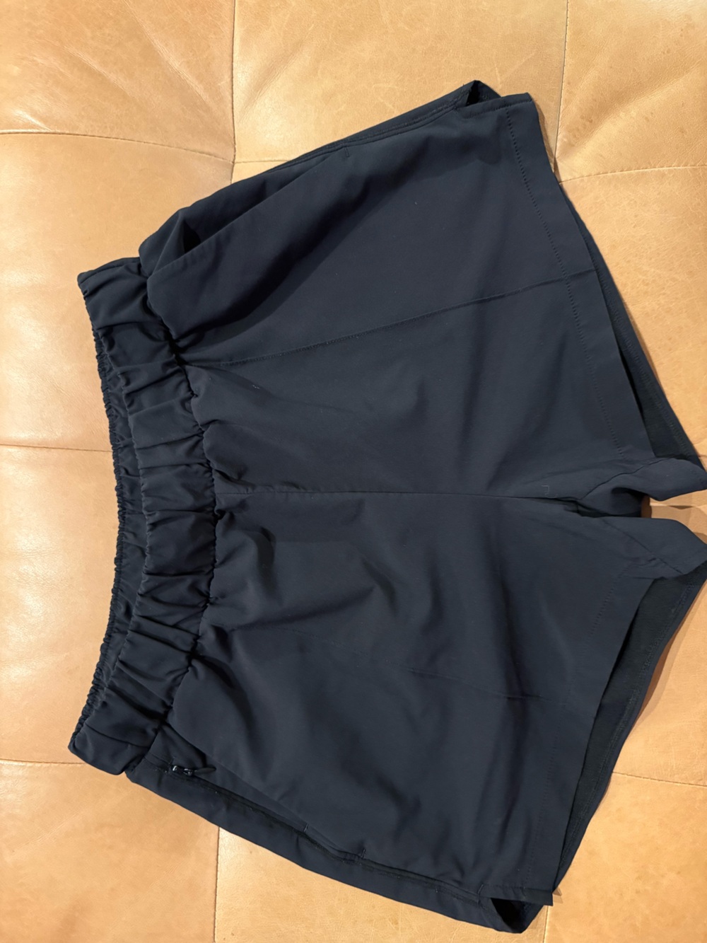 Zella Black Elastic Waist Athletic Shorts